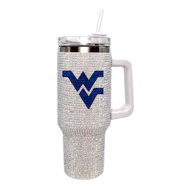The Memory Company - West Virginia Mountaineers 40oz. Bling Colossal Tumbler - Multicolor