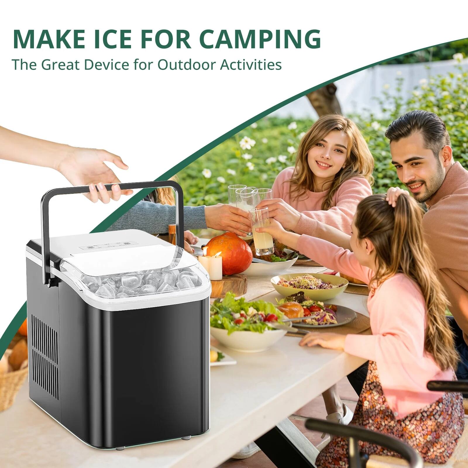 MAKE ICE FOR CAMPING
The Great Device for Outdoor Activities