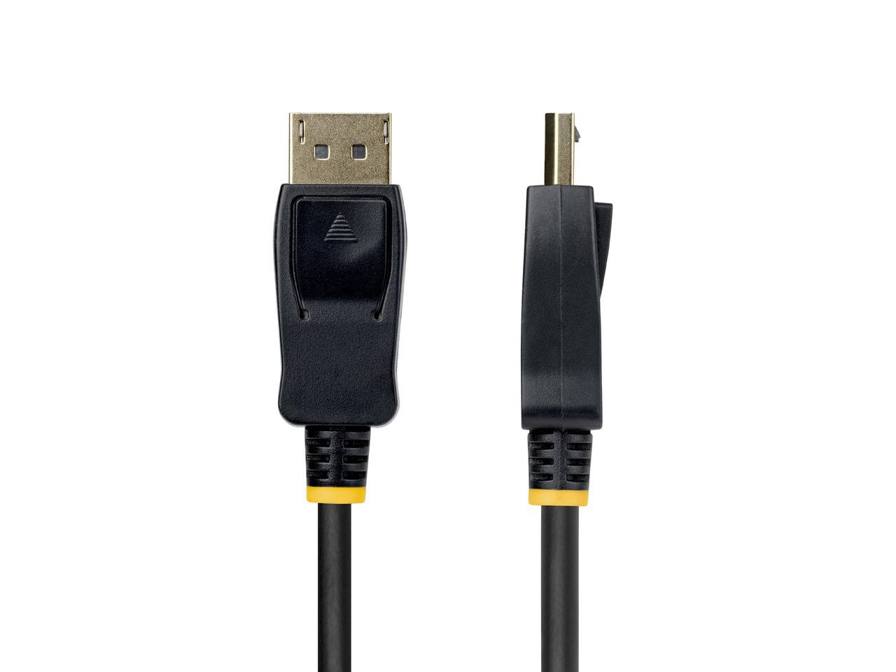 Alt View 3. Startech - StarTech 6ft Active DisplayPort to HDMI Cable, 4K 60Hz, DP 1.4 to HDMI 2.0b, Gripping Connector.