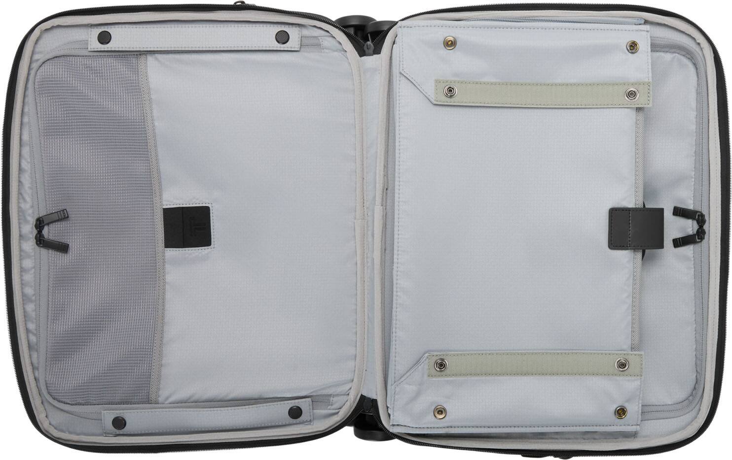 Alt View 2. TUMI - Alpha Deluxe Expandable Wheeled Laptop Briefcase Fits Up to 15" Laptop - Black.