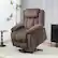 Alt View 1. Homcom - Elderly Recliner w/ Lift, Heat & Massage | Remote+USB+Pockets - Brown.