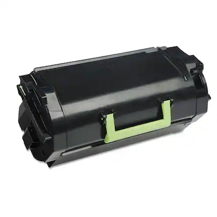 Front. Lexmark - 62D1000 6,000 Page-Yield Return Program Toner - Black - Black.