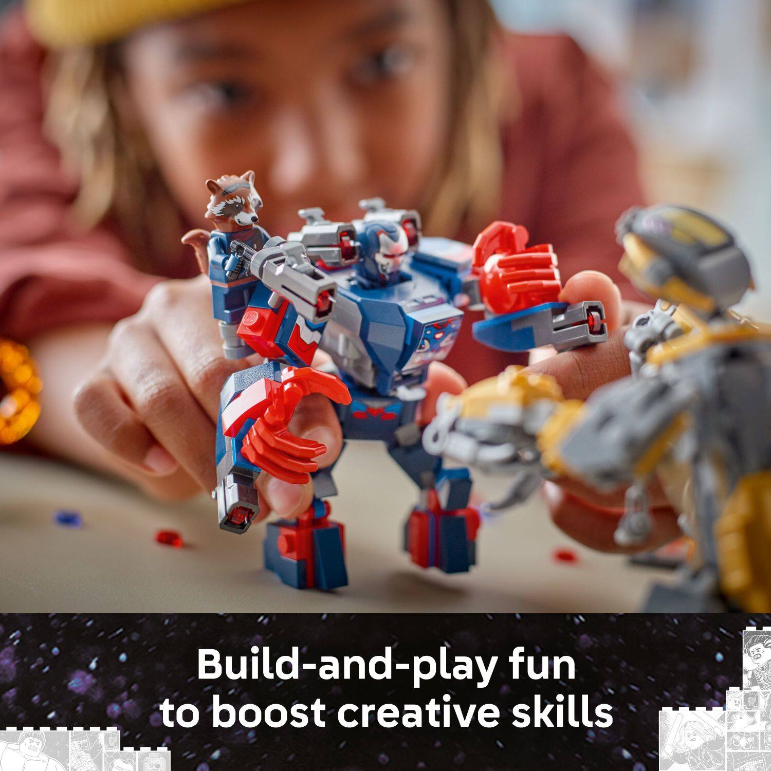 Build-and-play fun to boost creative skills