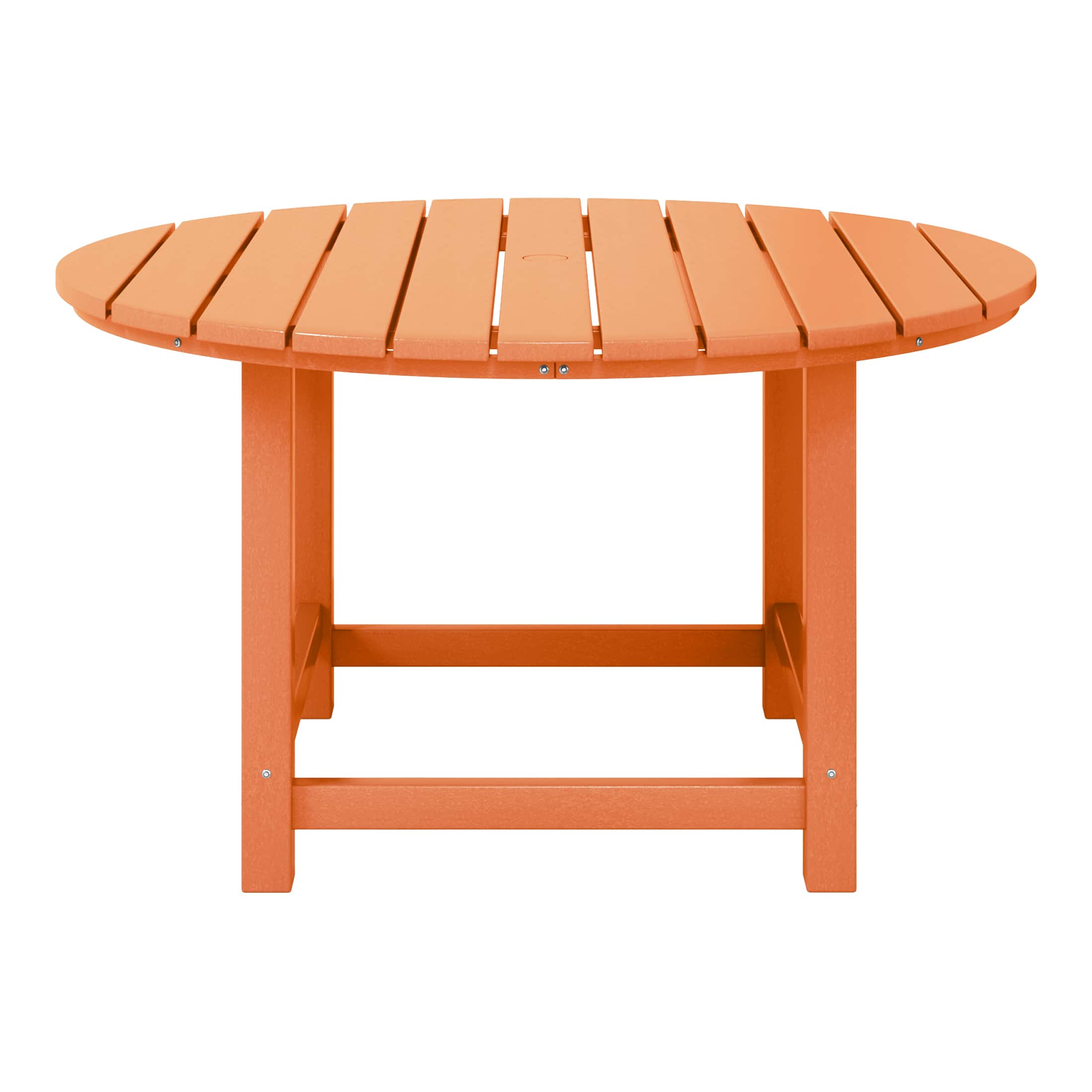 "WestinTrends - Malibu Kids Outdoor Patio Furniture HDPE 38"" Wide Round Dining Table - Orange" price history on PriceWatchPro