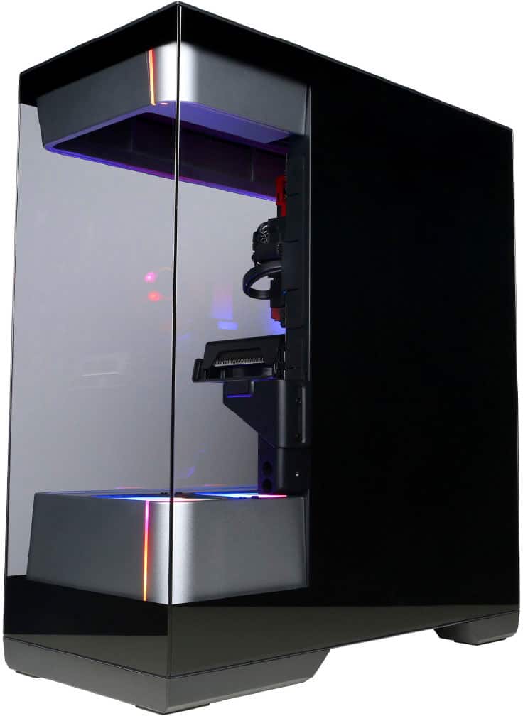 Alt View 14. CyberPowerPC - Gaming Desktop - AMD Ryzen 5 5500 - AMD Radeon RX 6500 XT 4GB - 16GB Memory - 1TB PCIe 4.0 SSD - Black.