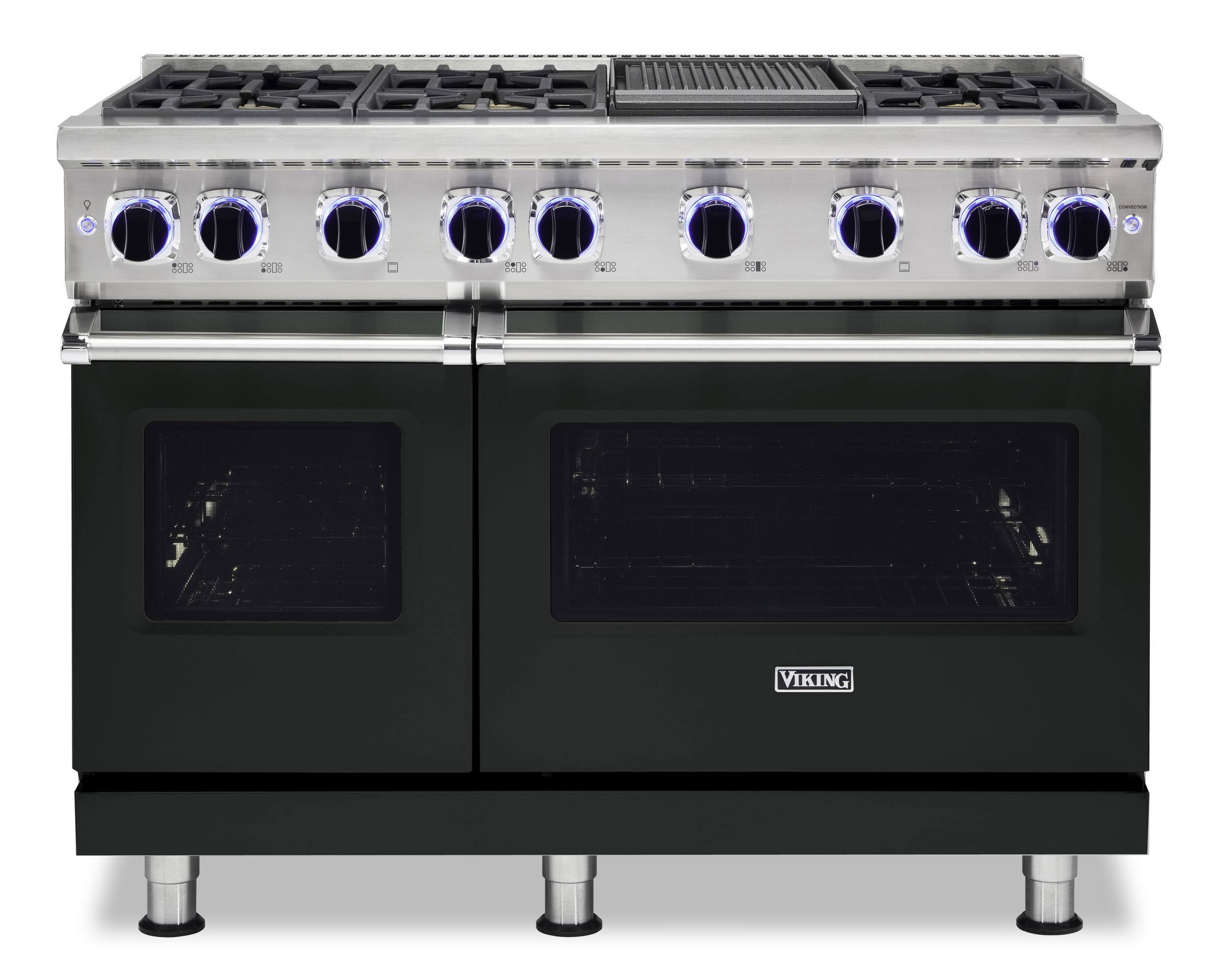 Viking - VGR Freestanding 7 Series Gas 48" Range - Antique Bronze