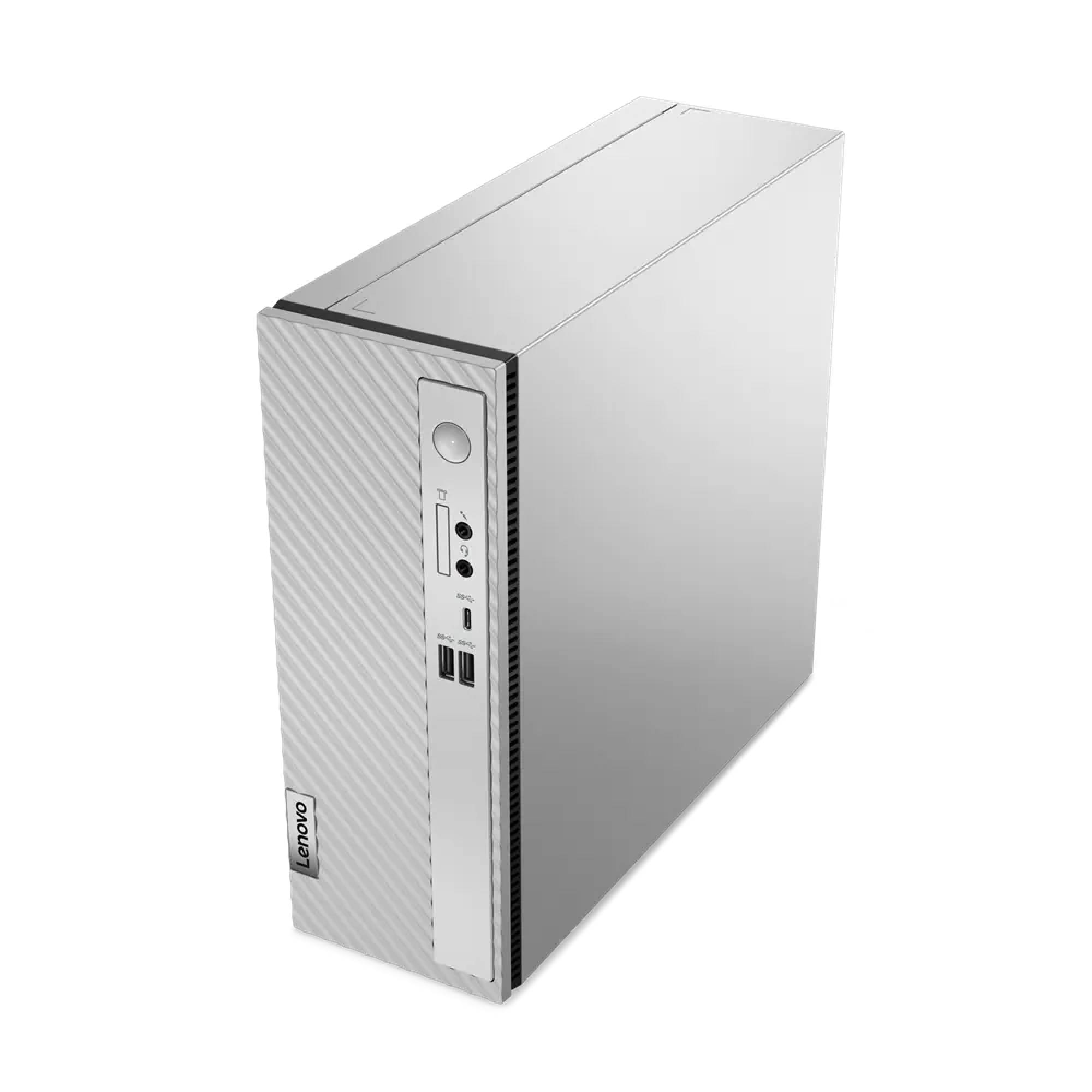 Angle. Lenovo - Lenovo IdeaCentre 3 07IRB8  PC i3-141008GB RAM 256GB SSD W11H - Cloud Grey.
