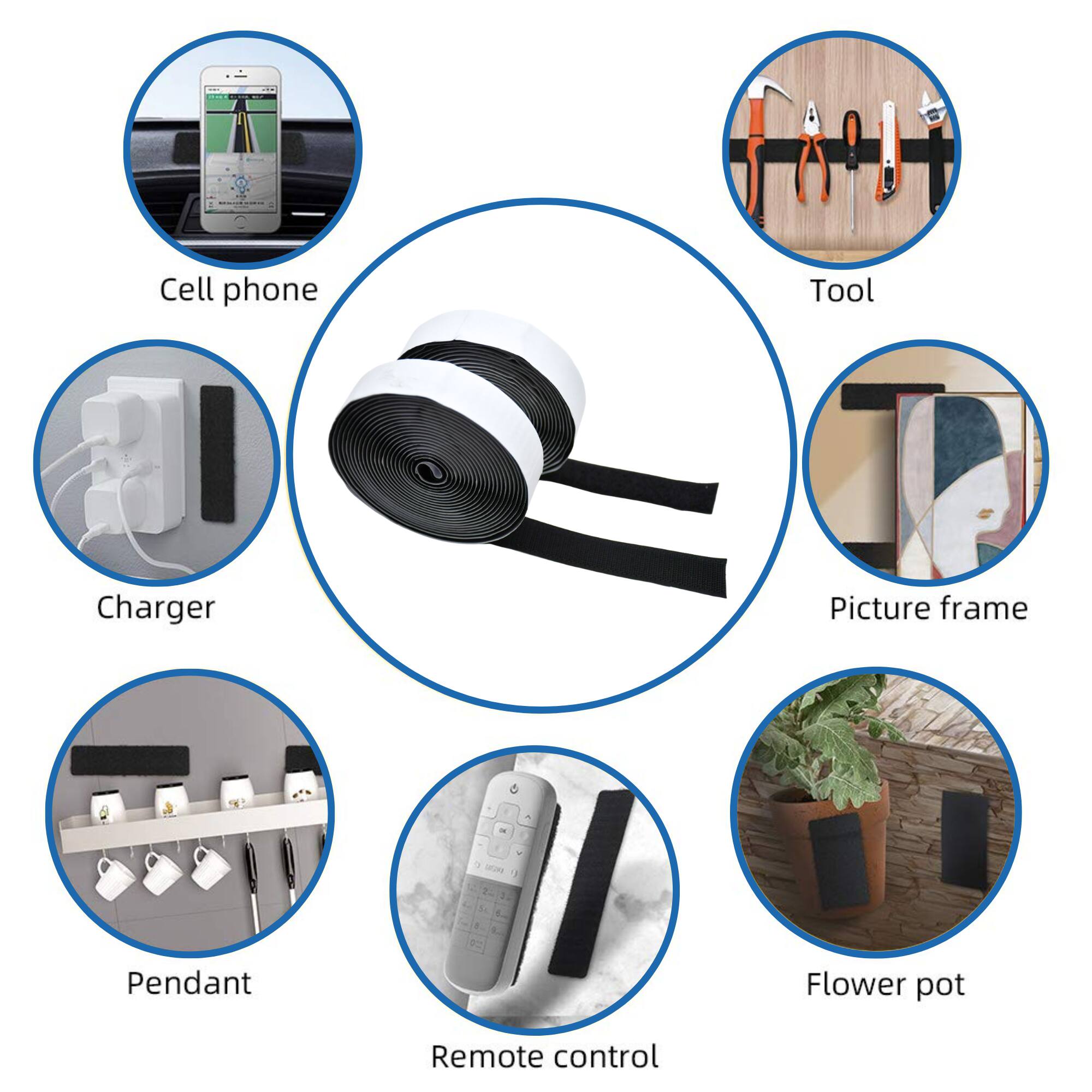 Cell phone  
Tool  
Charger  
Picture frame  
Pendant  
Remote control  
Flower pot