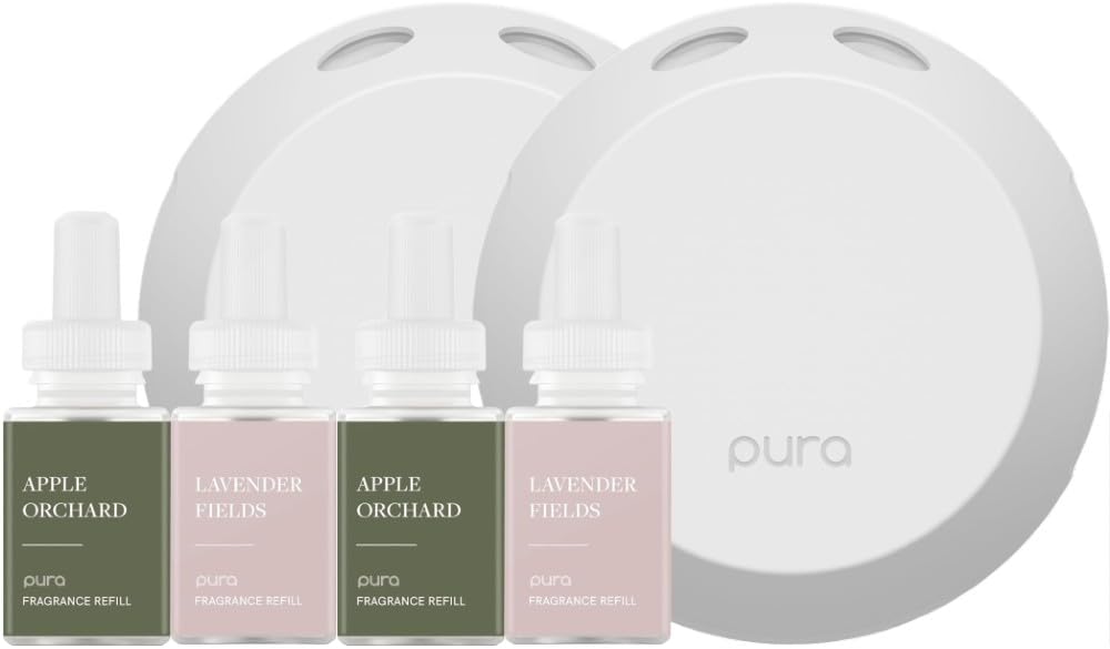 Apple Orchards and Lavender Fields