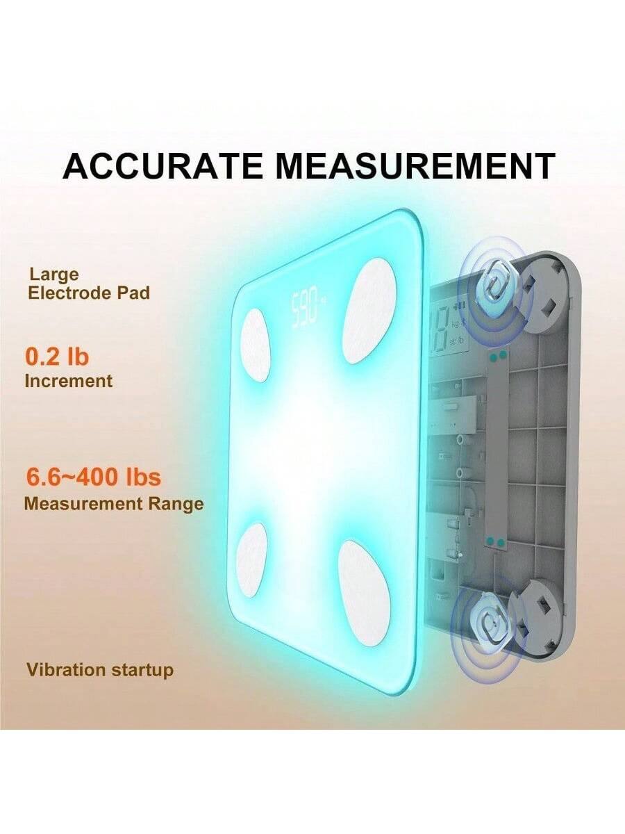 ACCURATE MEASUREMENT

- Large Electrode Pad
- 0.2 lb Increment
- 6.6~400 lbs Measurement Range
- Vibration startup