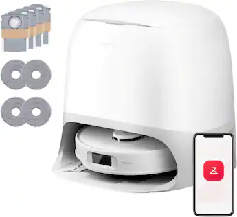 Roborock Qrevo Curv 5A1 Robot Vacuum and Mop, Effortless, Hygienic Roborock Qrevo Curv 5A1 Robot Vacuum and Mop, Effortless, Hygienic