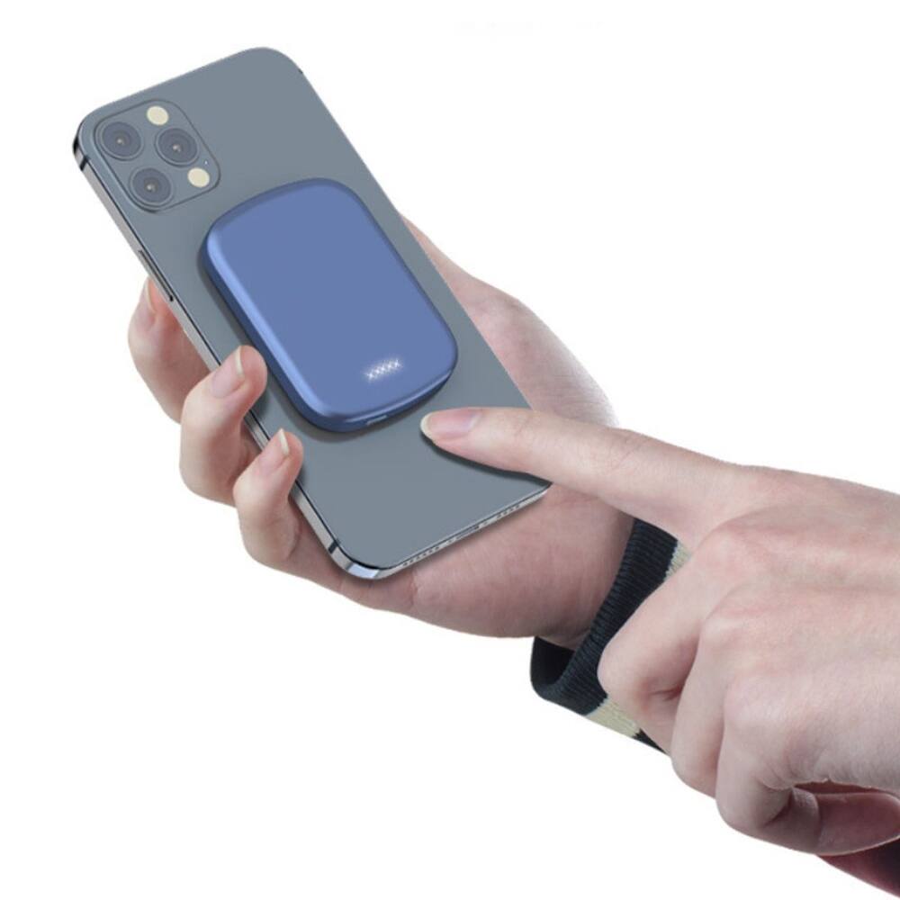 Alt View 8. Loheer - Loheer magnetic portable wireless charger 15w fast charging power bank.
