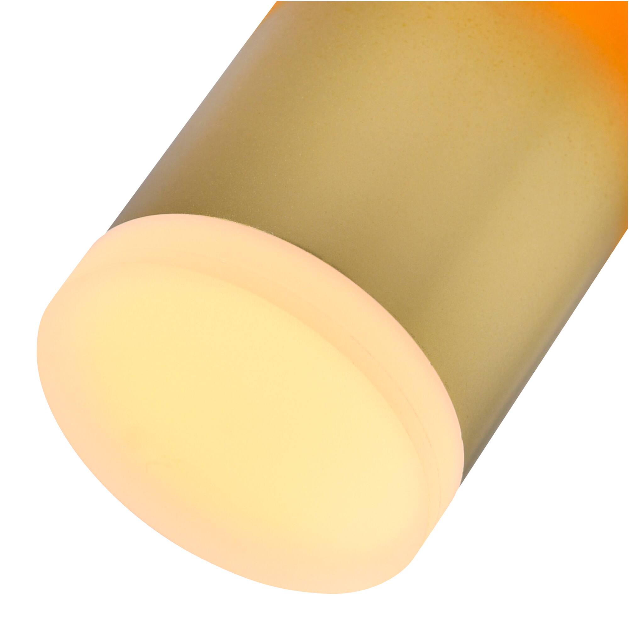 Angle. CWI Lighting - Lena LED Integrated Mini Pendant With Satin Gold Finish - Satin Gold.