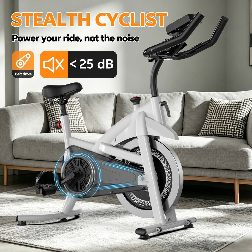 STEALTH CYCLIST  
Power your ride, not the noise  
Belt drive X < 25 dB