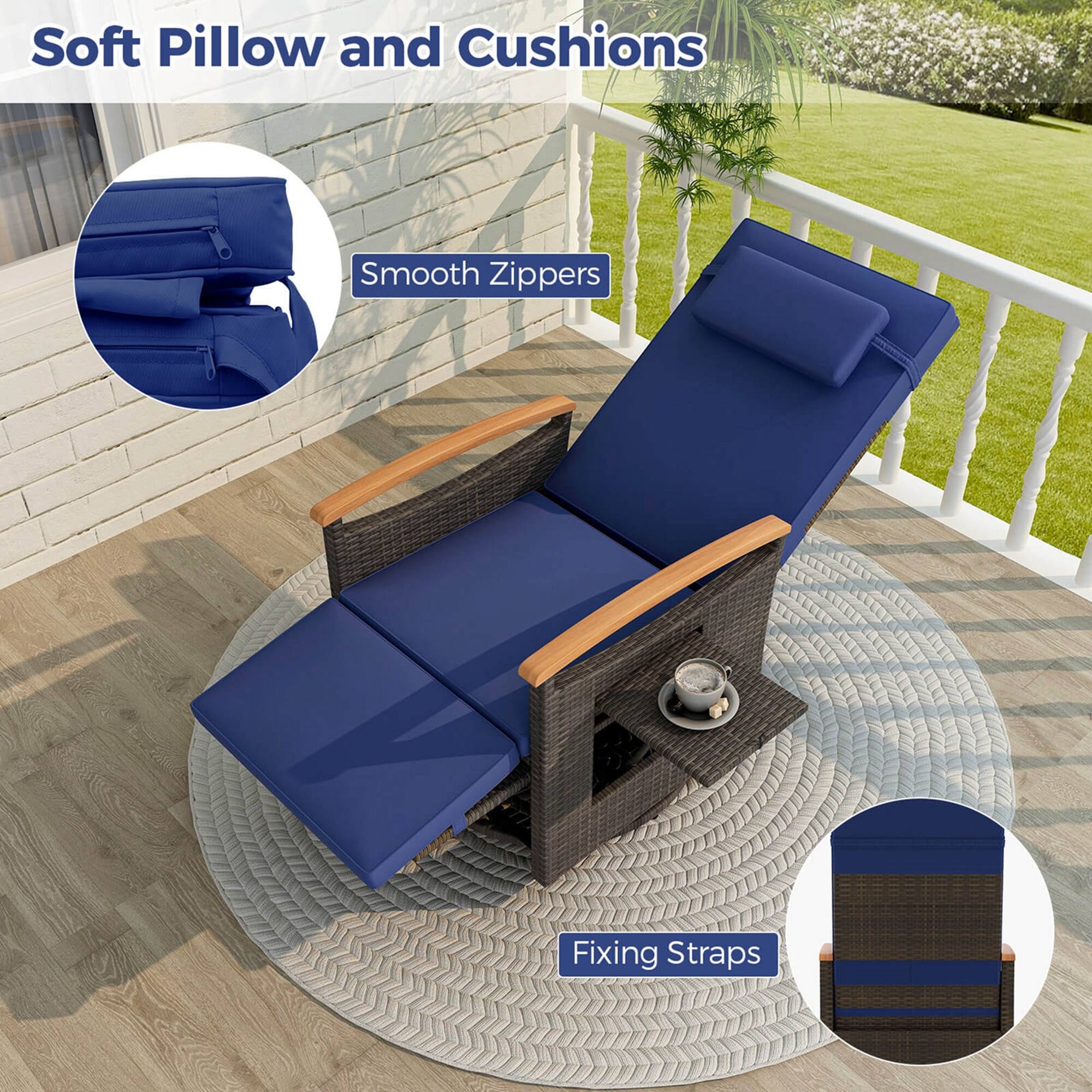 Soft Pillow and Cushions: Smooth Zippers: Fixing Straps