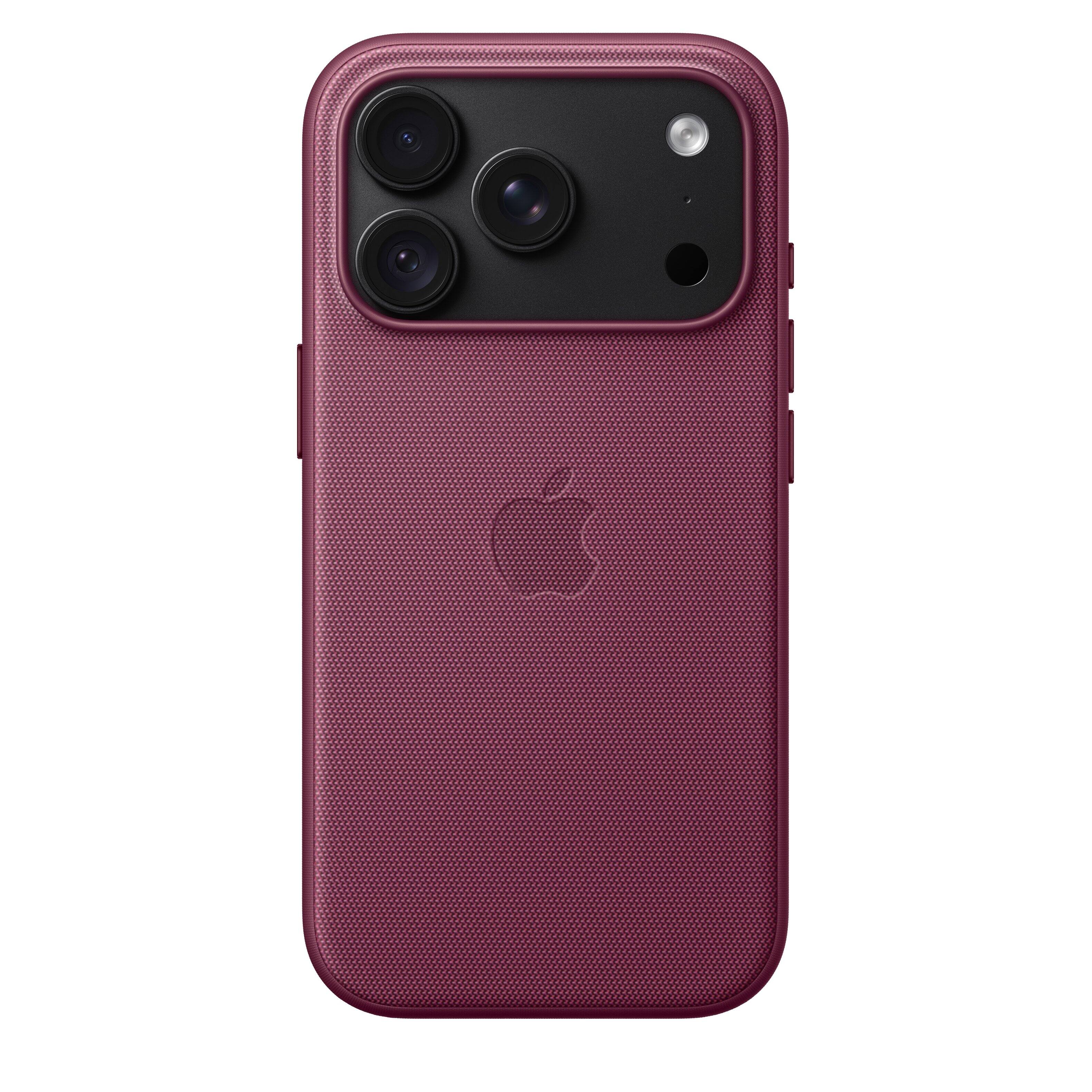 Alt View 3. Apple - iPhone 18 Pro TechWoven Case with MagSafe - Mulberry.