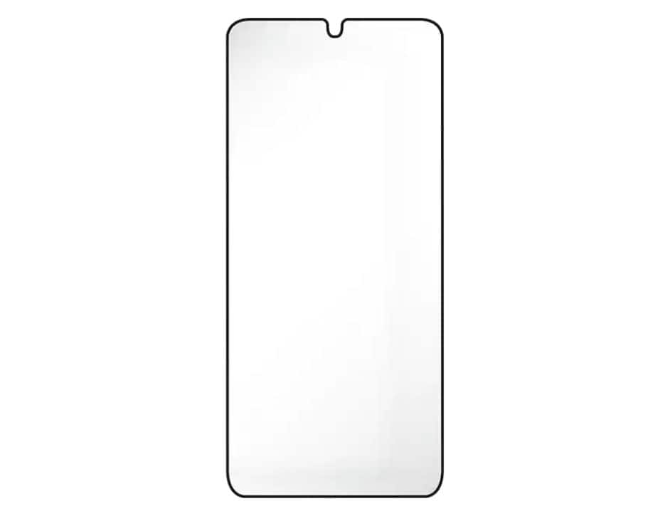 BodyGuardz - PRTX Shatterproof Synthetic Antimicrobial Flat Glass Screen Protector for Samsung Galaxy S22 - Clear