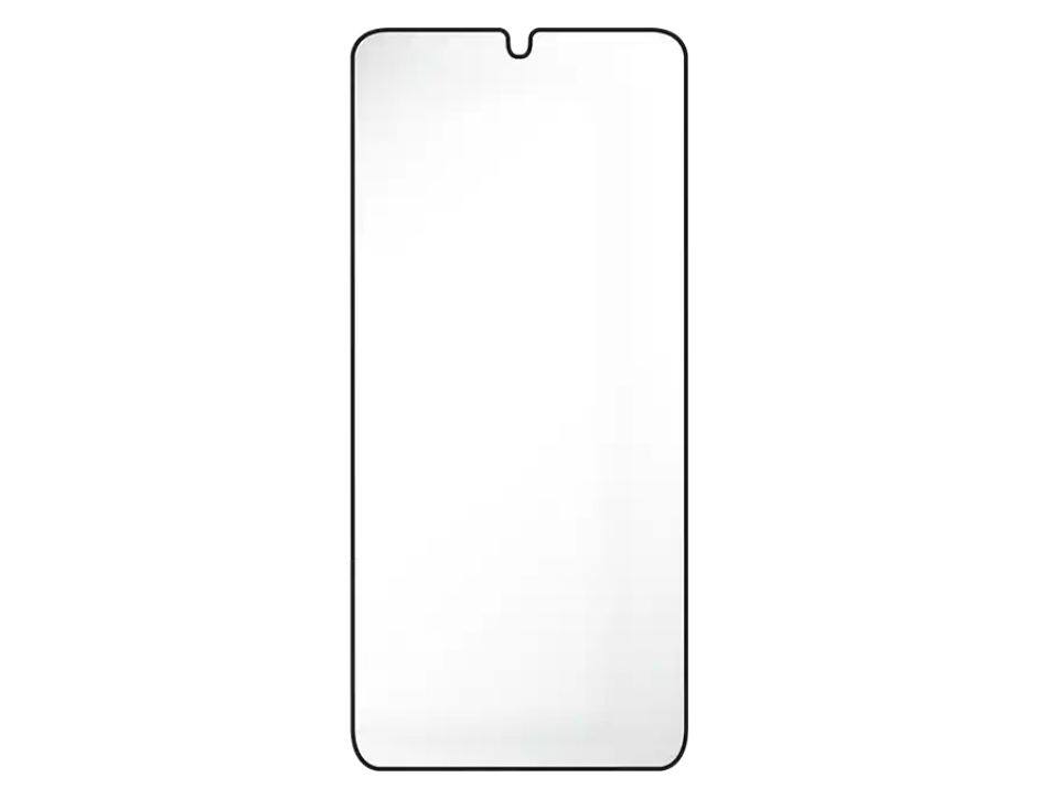 Front. BodyGuardz - BodyGuardz PRTX Shatterproof Synthetic Antimicrobial Flat Glass Screen Protector for Samsung Galaxy S22 - Clear.