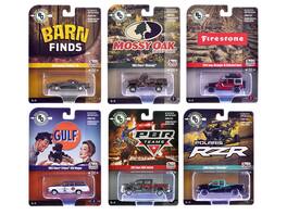Autoworld - Big Country Collectibles 2025 Release 1 Set of 6 pieces 1/64 Diecast Model Cars by Auto World - Multicolor
