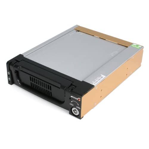 Startech - 5.25" Rugged SATA Hard Drive Mobile Rack Drawer
