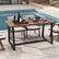 Back. Costway - 63" Large Dining Table for 4-6 People with Heavy-duty Metal Frame Modern - Coffee.