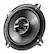 Angle. Pioneer - 5 1/4" 2-way Coaxial Speakers (Pair) - Black.