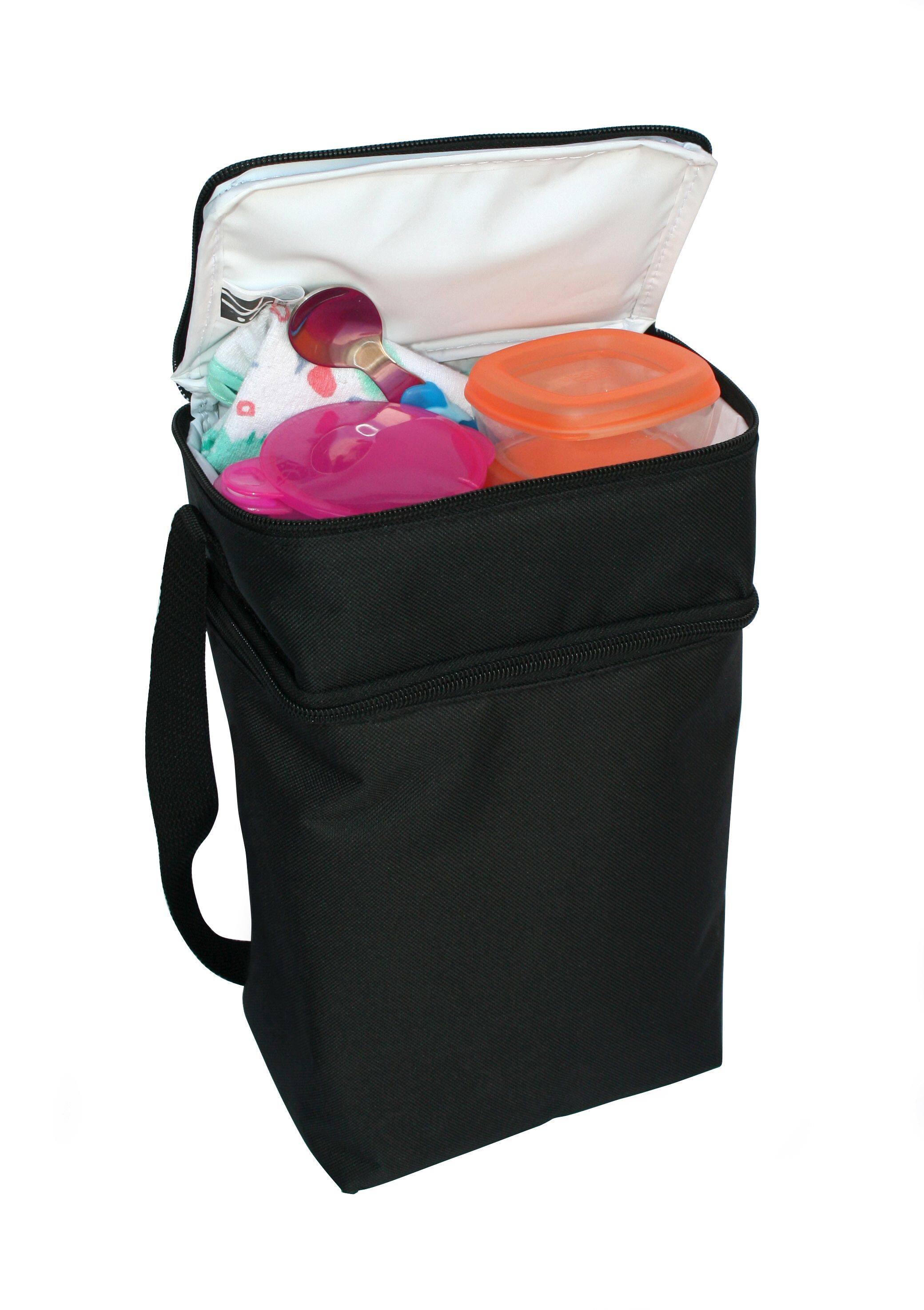 Back. J.L. Childress - J.L Childress insulated 6 Bottle Cooler - Black - Black.