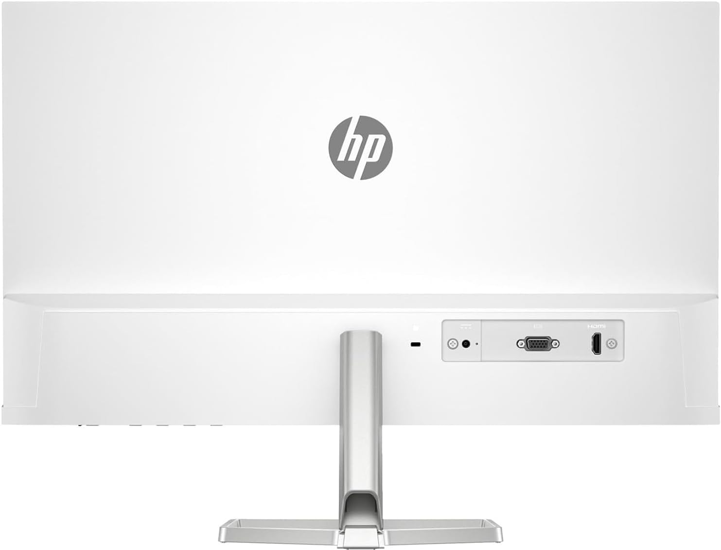 Back. HP - HP Series 5 524sw 24" FHD IPS Monitor, Flicker Free, Anti-Glare, VGA, HDMI & DKZ Hub, White/Silver (94C21AA#ABA) - White/Silver.
