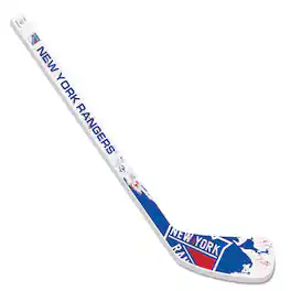 Mustang Drinkware - New York Rangers Splatter Mini Hockey Stick - Multicolor