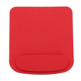 Unique Bargains - Ergonomic Gel Mouse Pad with Wrist Rest Support Memory Foam Mat Non-Slip Base for Office Computers Laptop Keyboard - Red