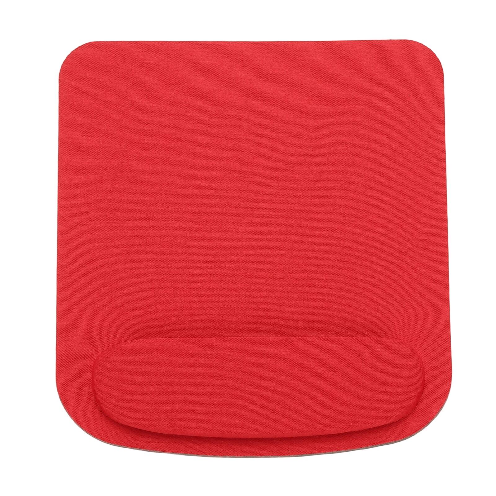 Front. Unique Bargains - Ergonomic Gel Mouse Pad with Wrist Rest Support Memory Foam Mat Non-Slip Base for Office Computers Laptop Keyboard Home - Red.