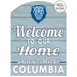Jardine - Columbia University 16'' x 22'' Marquee Sign - Light Blue