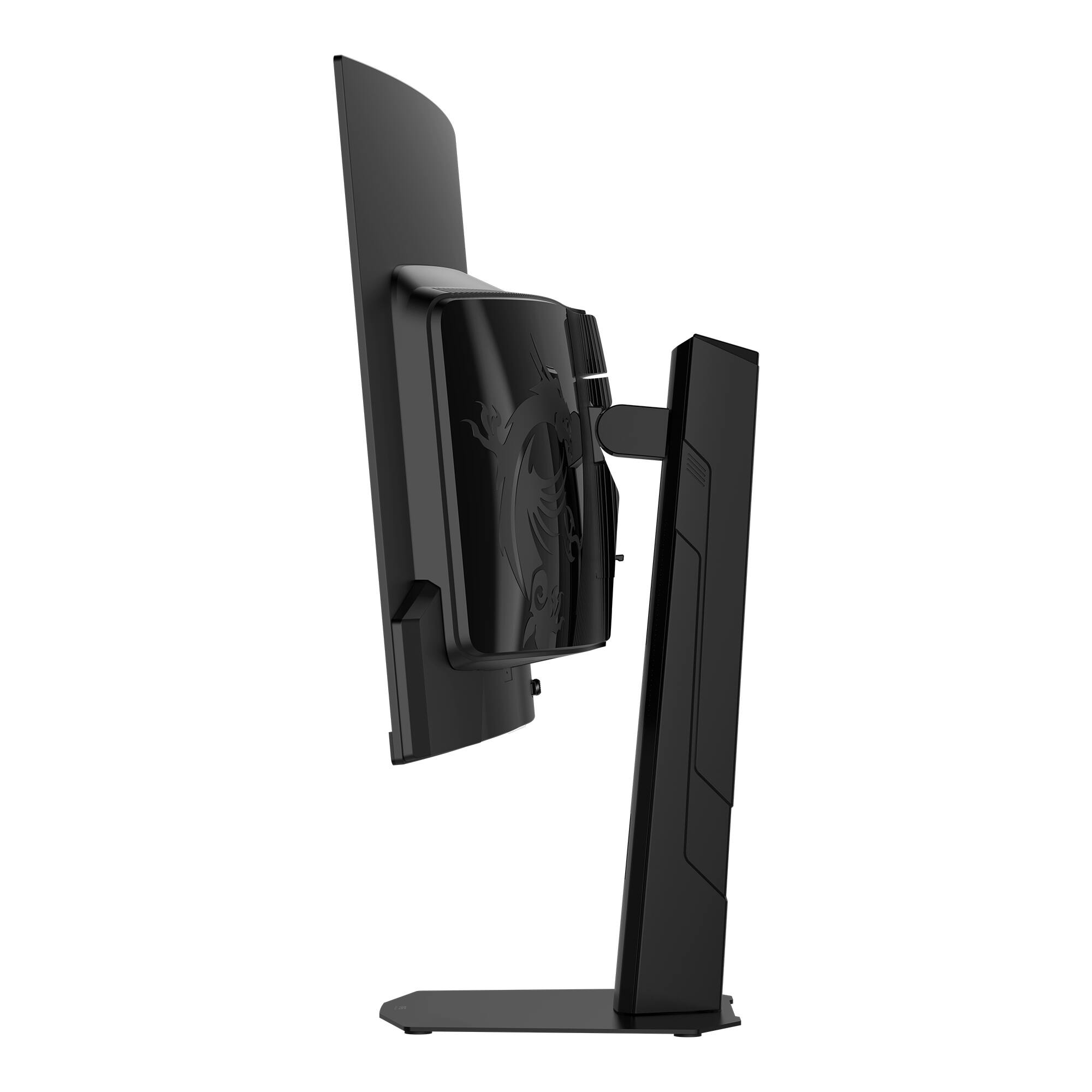 Alt View 7. MSI - MAG 341CQP QD-OLED X28 34" UWQHD 280Hz 0.03ms G-SYNC FreeSync Premium Pro Curved Gaming Monitor TB500 (DP, HDMI, USB-C) - Metallic Black.