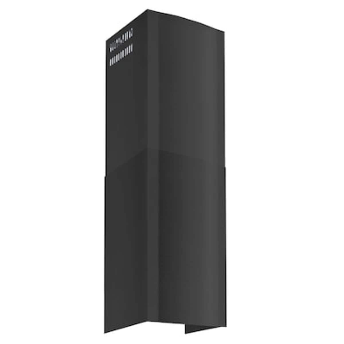 Winflo - Chimney Extension (up to 11 ft. Ceiling) for Wall Mount Range Hood - Black