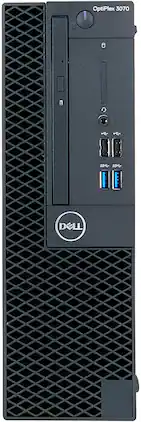 Dell - Refurbished Excellent - Optiplex 3070 SFF Intel i7-9700 16GB 256GB SSD Windows 11 Pro - Black