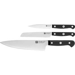 ZWILLING - Gourmet 3-pc Knife Set - Stainless Steel
