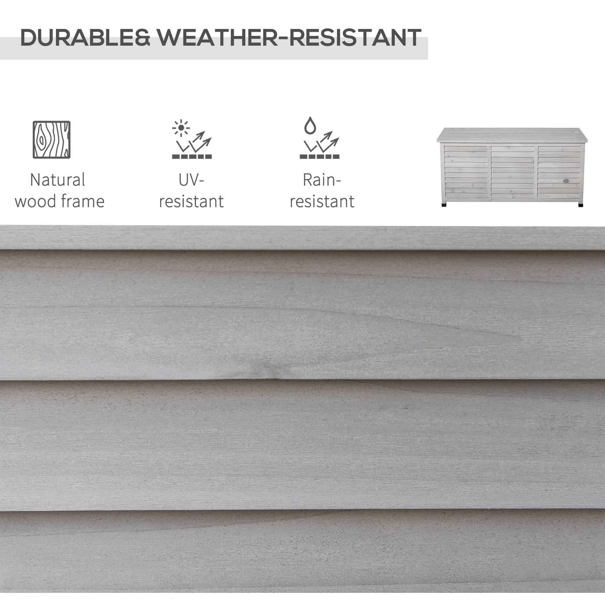 DURABLE & WEATHER-RESISTANT

Natural wood frame
UV-resistant
Rain-resistant
