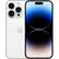 Front. Apple - iPhone 14 Pro Max (A2651) 128GB 6.7-inch (2022) - Unlocked - Silver.