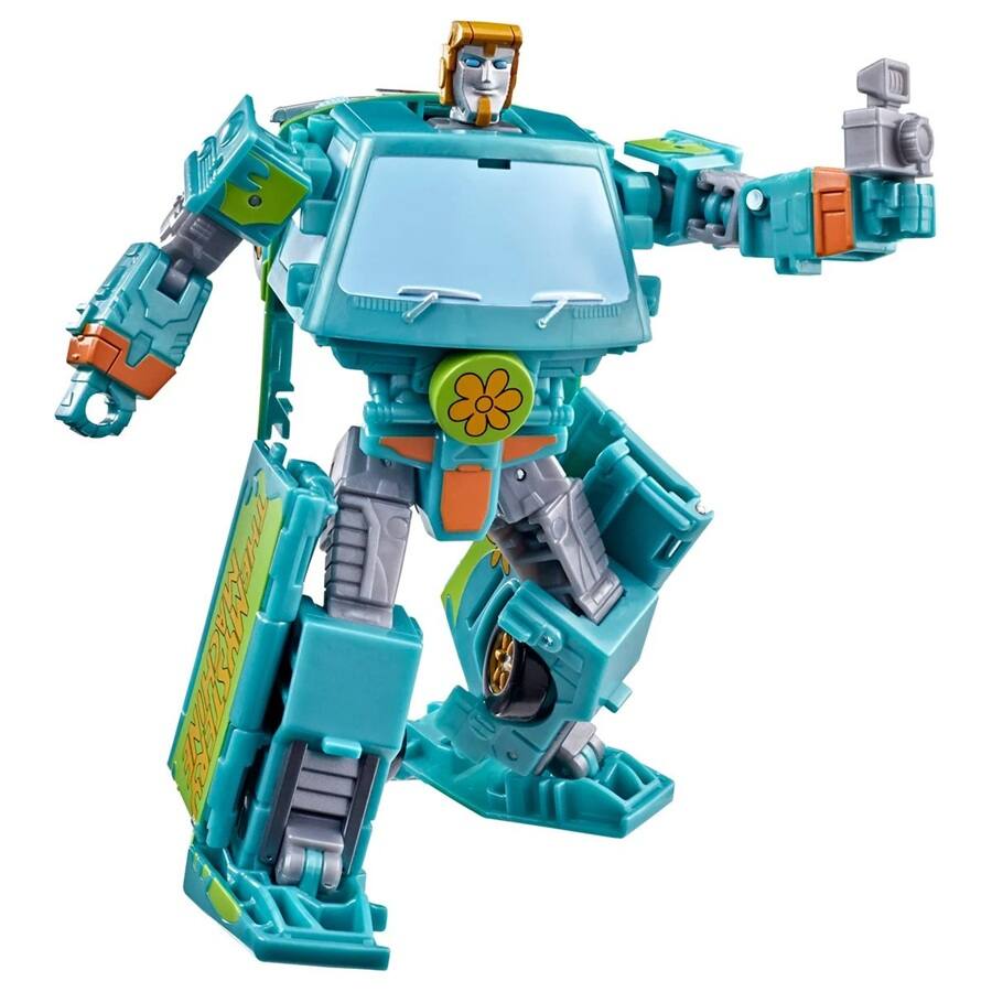 Alt View 7. Transformers - Mysterious Prime and Automutt Set  | Transformers x Scooby Doo | Transformers Collaborative - Multicolor.
