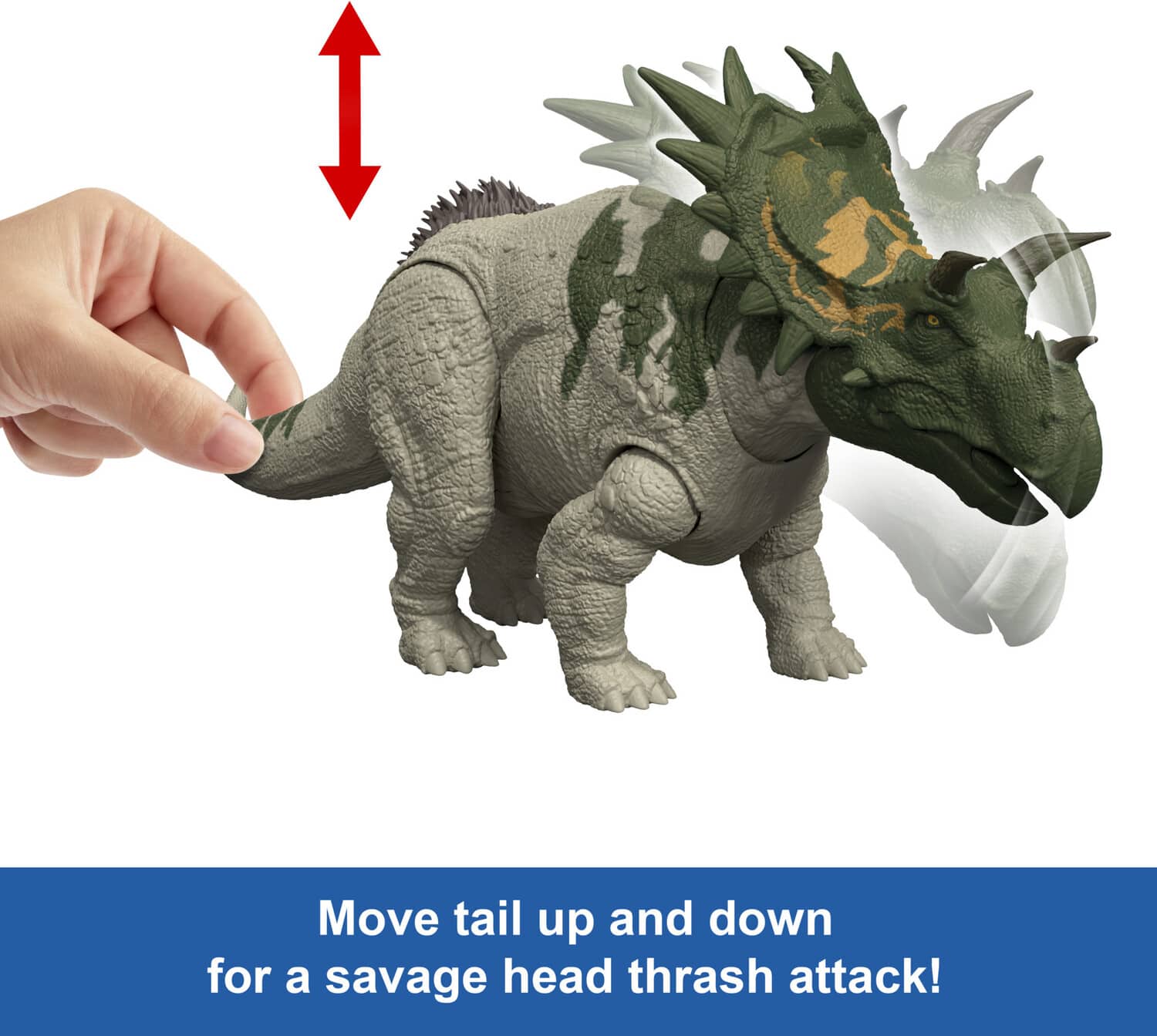 Mattel Jurassic World: Rebirth Wild Roar Spiclypeus Collectibles