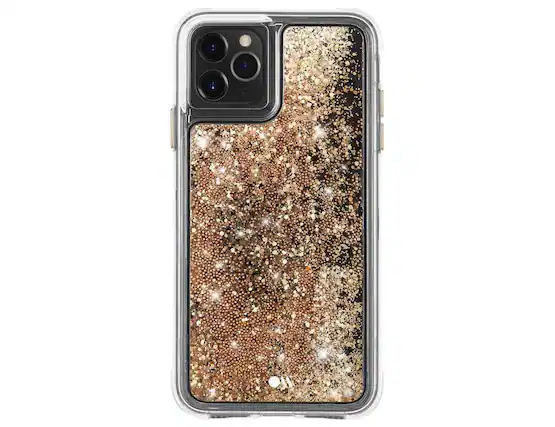 Front. Case-Mate - Case-Mate Waterfall Case for Apple iPhone 11 Pro Max - Gold - Gold.