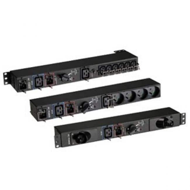 "Eaton - HotSwap MBP 6-Outlets 1.92kVA PDU - 6 x NEMA 5-20R - 1.92kVA - 2U 19"" Rack-mountable - Black" price history on PriceWatchPro