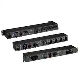 Eaton - HotSwap MBP 6-Outlets 1.92kVA PDU - 6 x NEMA 5-20R - 1.92kVA - 2U 19" Rack-mountable - Black
