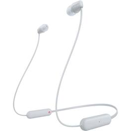Sony - WI-C100 Wireless In-Ear Headphones - White