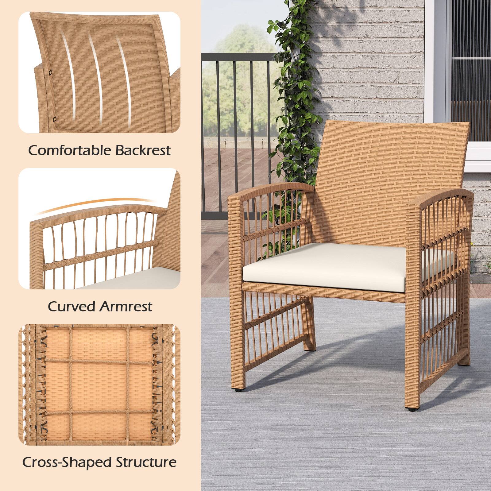 - Comfortable Backrest
- Curved Armrest
- Cross-Shaped Structure