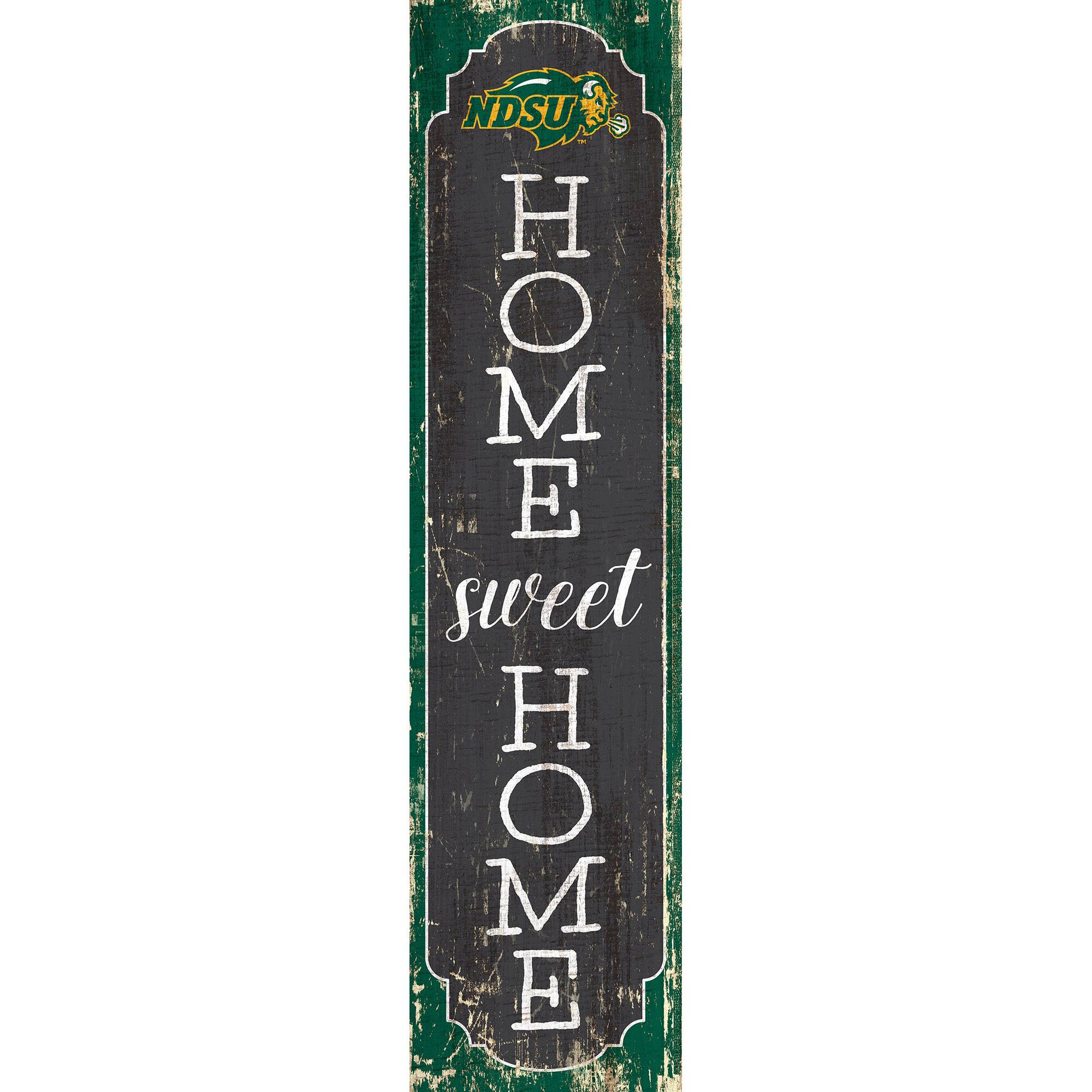 NDSU Bison 24" Home Sweet Home Leaner Sign