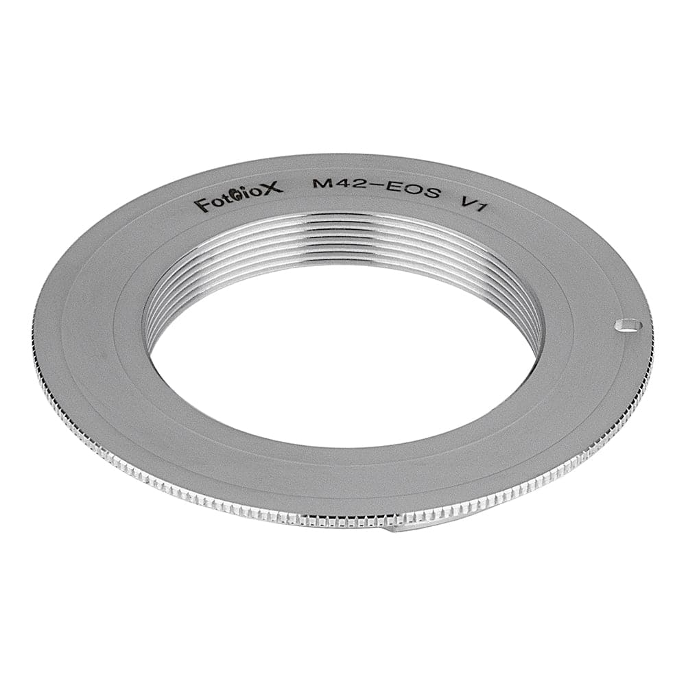Fotodiox - Pro Lens Adapter - Compatible with M42 (Type1) Screw Mount Lenses to fit Canon EF/EF-S Mount Cameras
