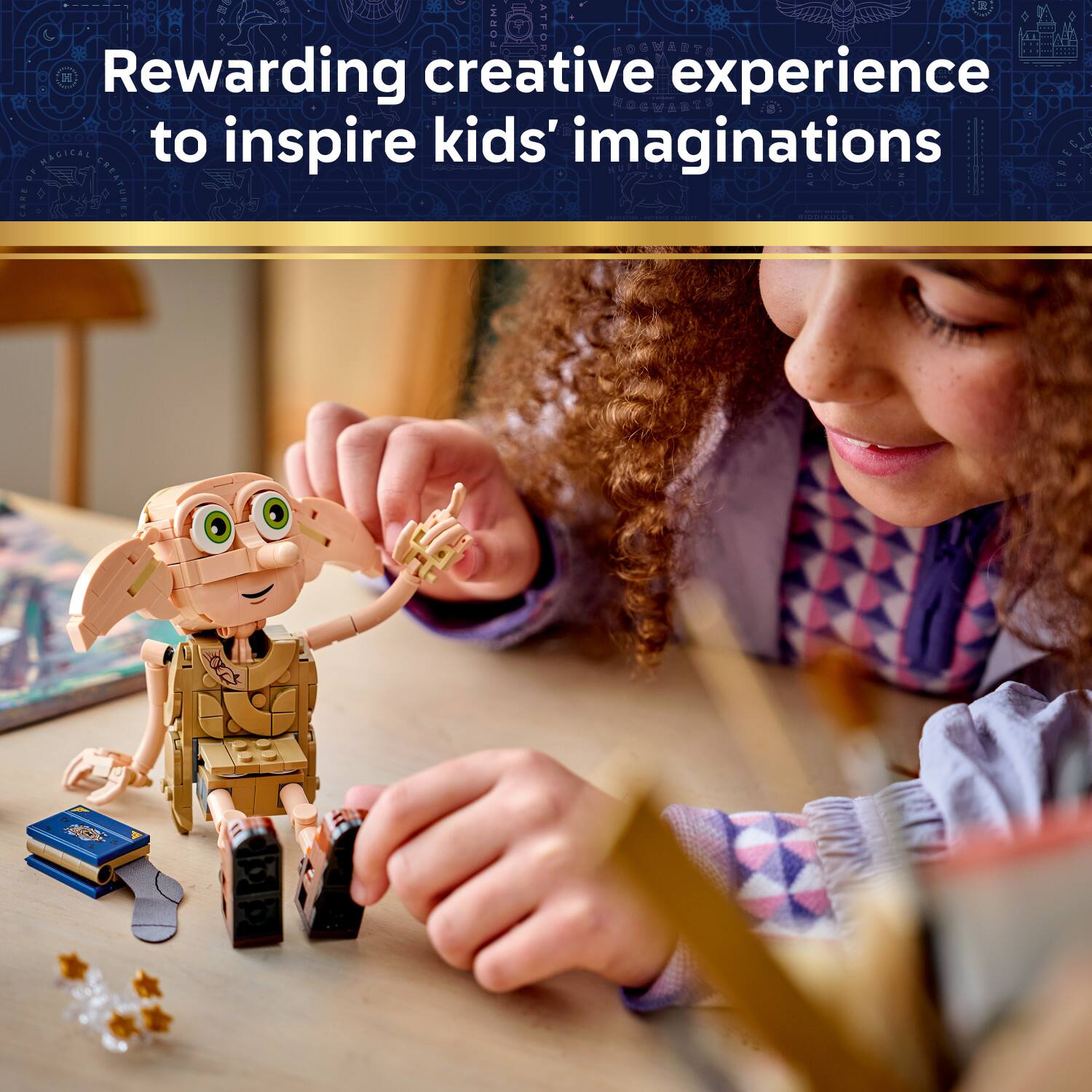 Rewarding creative experience to inspire kids' imaginations