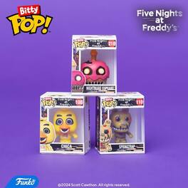 Funko - Bitty POP! Singles: Five Nights at Freddy's (One Random Bitty POP! Per Purchase) (FNAF) - COLLECTIBLES - Multicolor
