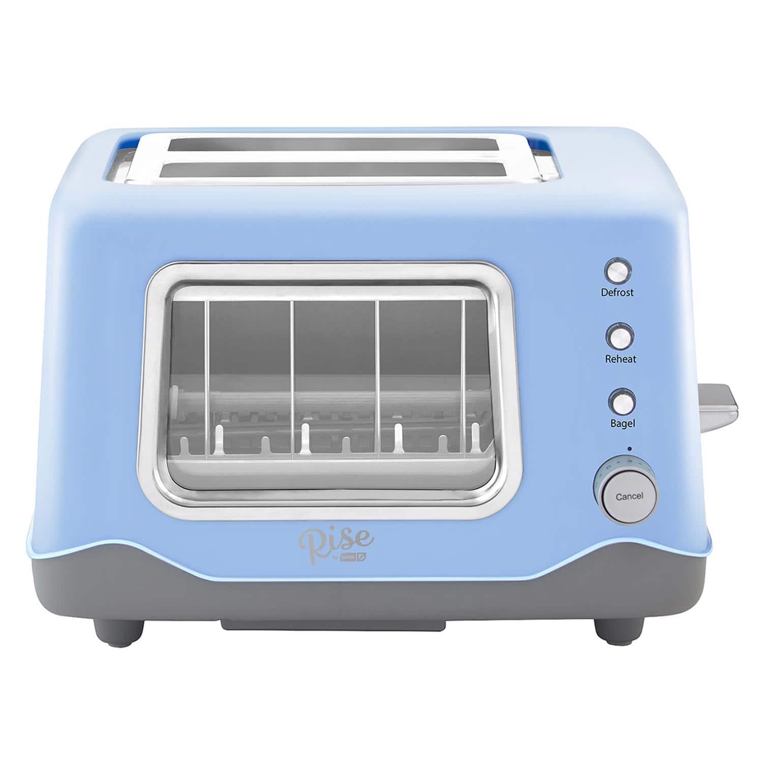 Rise by Dash Metal 2 slot Toaster 7.9 in. H X 12.2 in. W X 9.5 in. D - Blue
